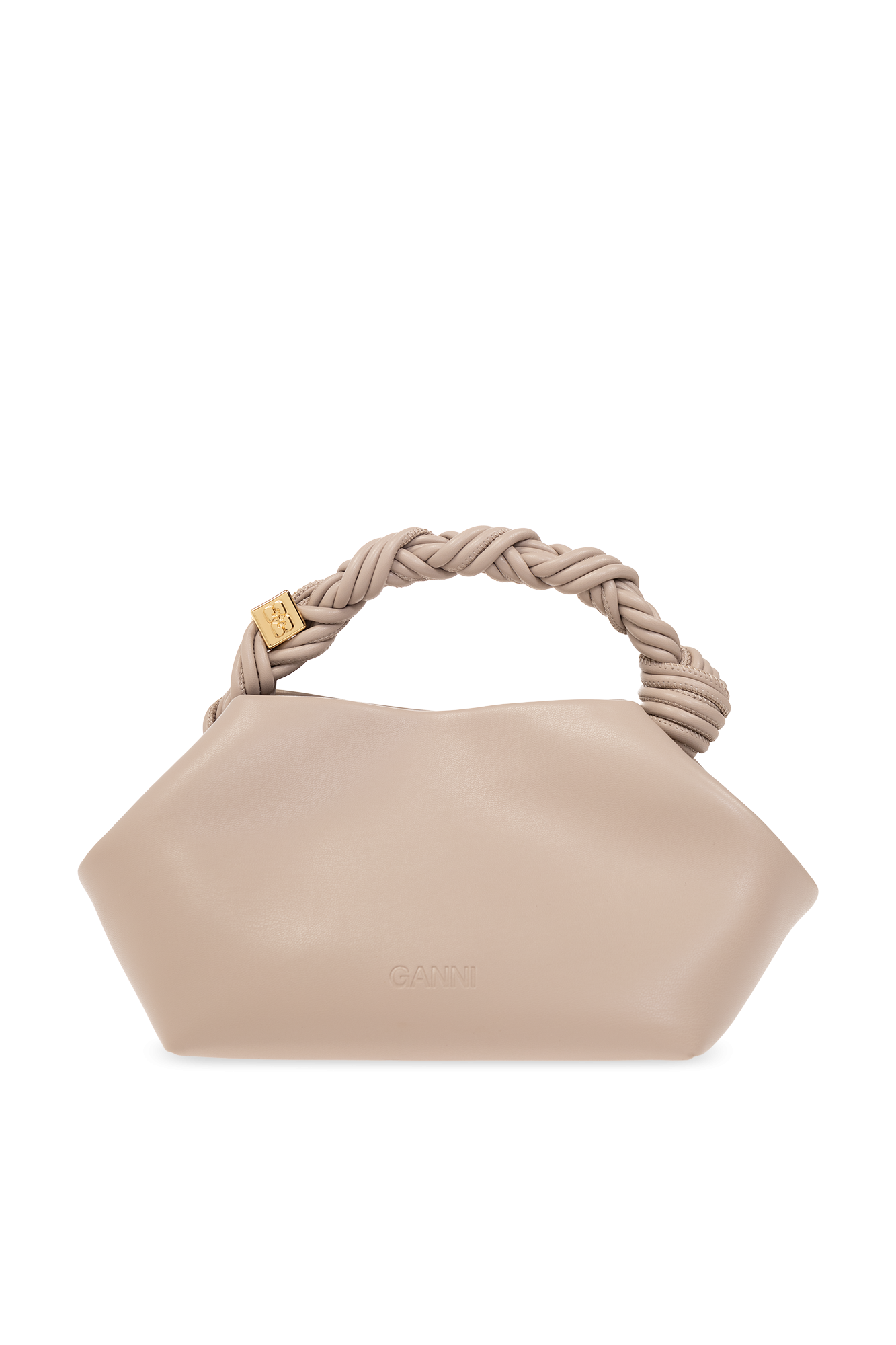 トートバッグ Ganni Bou Crossbody Bag - Ganni - Leather - Beige GANNI Bou Bag | An everyday icon designed with next-gen